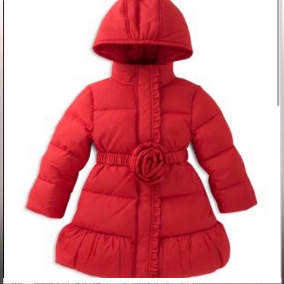 kate spade Other - ♠️Kate Spade Rosette Red Puffer Jacket